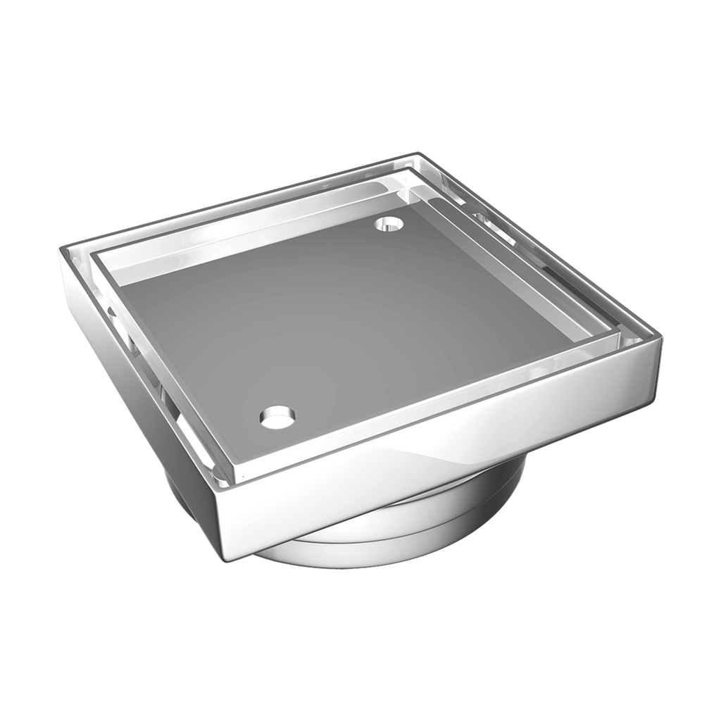 Square Tile Insert Chrome 115X115X100mm