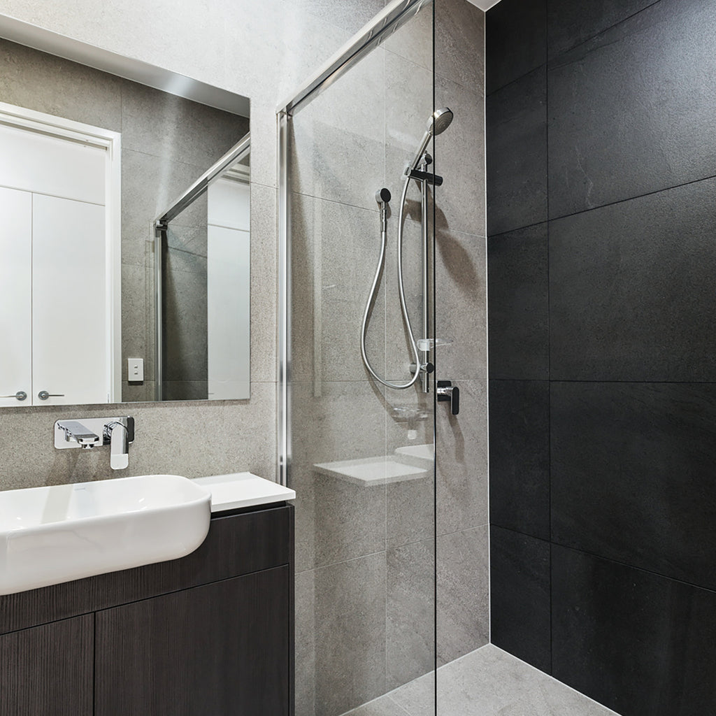 Square Tile Insert Chrome 115X115X100mm - lifestyle view