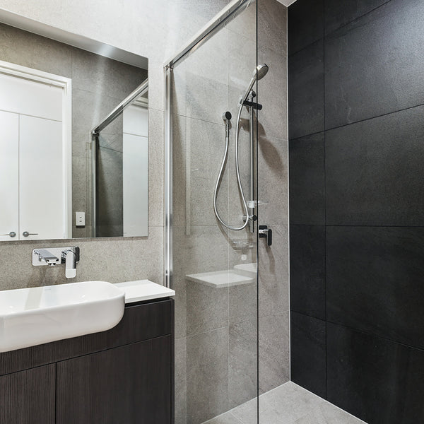 Square Tile Insert Chrome 115X115X100mm - lifestyle view
