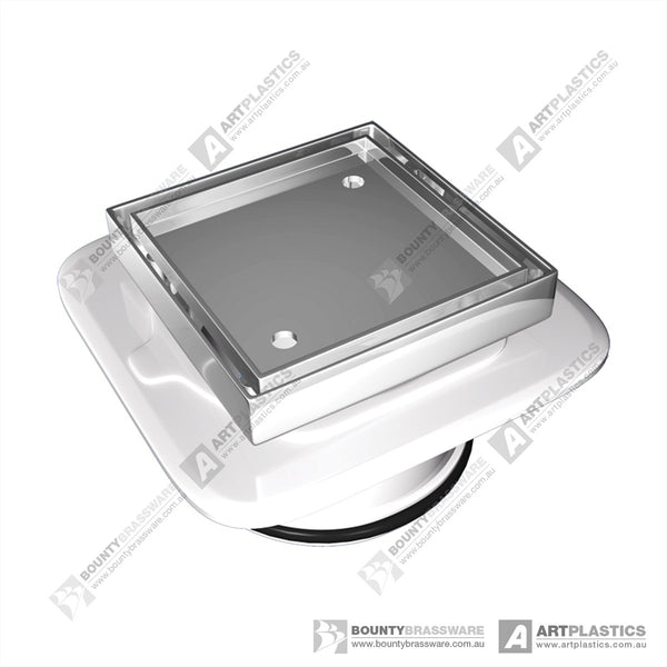 Megaflex Tile Insert Chrome 100x100x100mm
