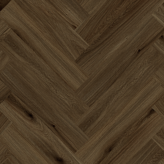 Walnut Herringbone Hybrid Textured surface pattern